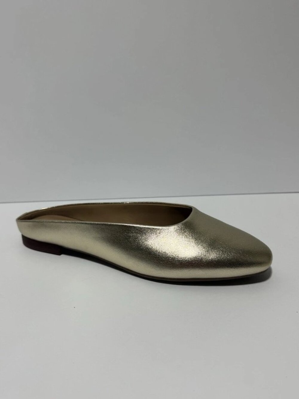 Aerosoles Womens Amara Flats Gold Size 7M
